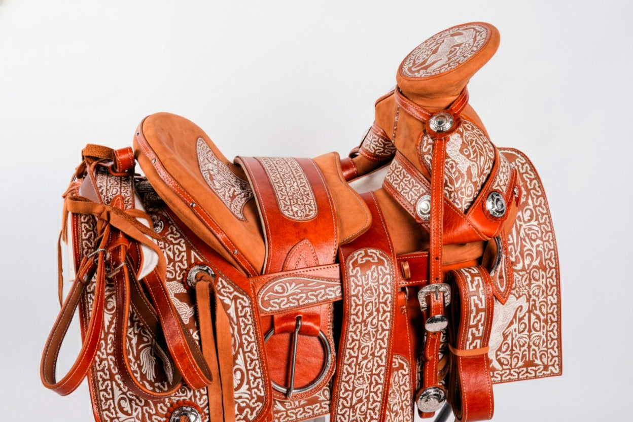 MONTURA BASTOS CUADRADOS PITA