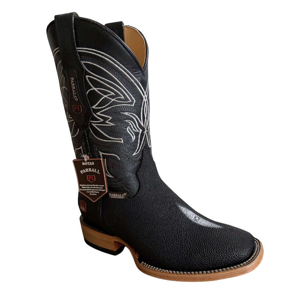BOTA PARRAL 630 MANTARRAYA NEGRO S/CUERO 5-9 BARBARO